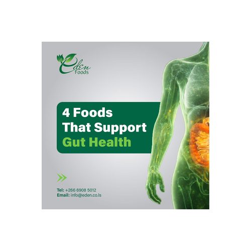 4 Foods that support gut health